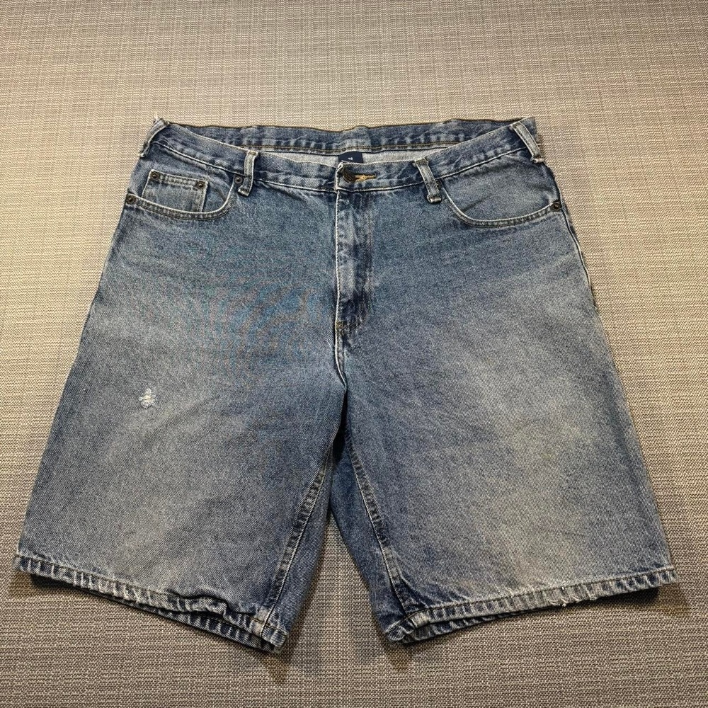 RK Brand Y2K Baggy Cotton Denim Shorts Men's Size 38